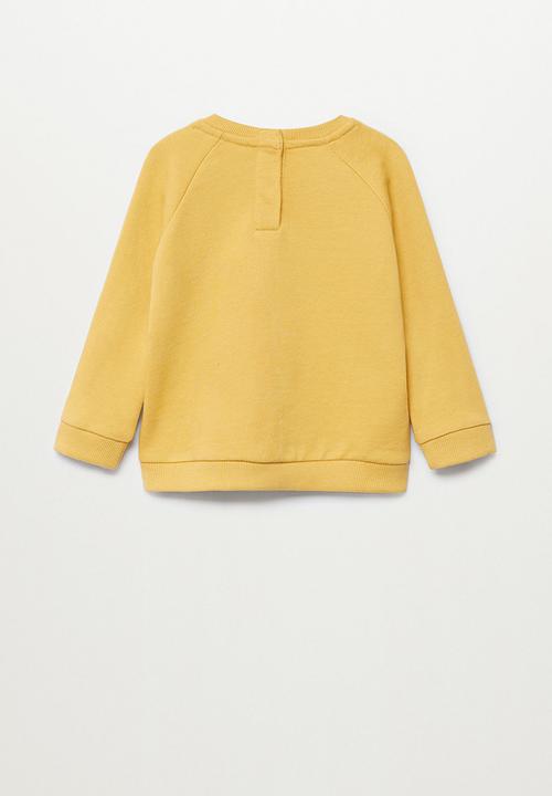 MANGO - Mires8 sweatshirt - yellow