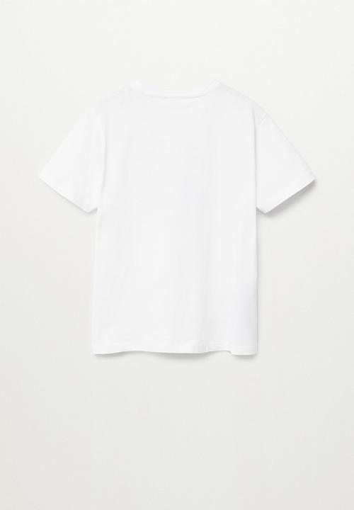 MANGO - Citie short sleeve tee - natural