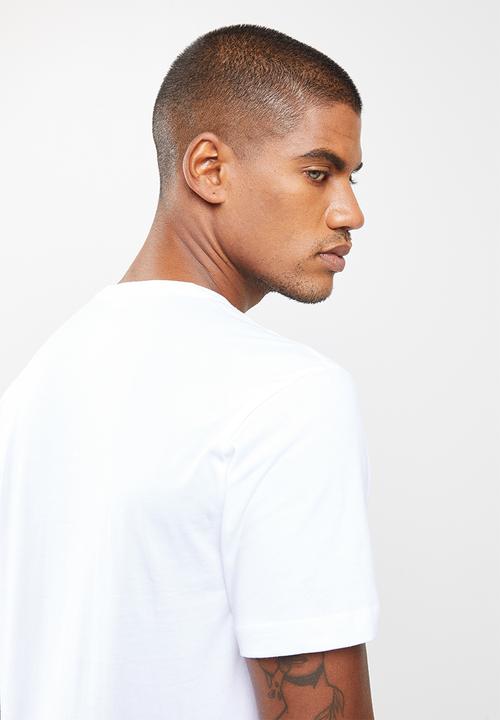 Reebok - Gs reebok stacked tee - white