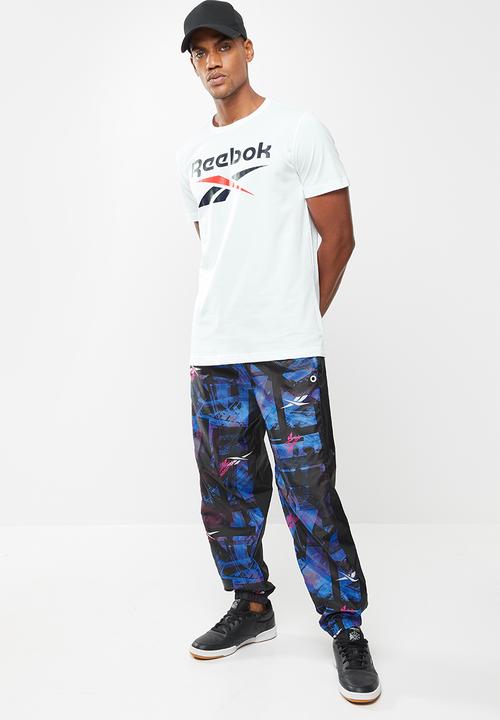 Reebok - Gs reebok stacked tee - white