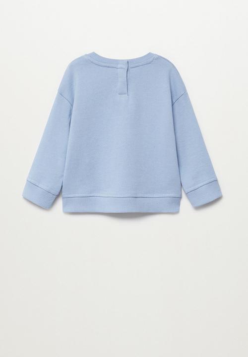MANGO - Saturn sweatshirt - pastel purple