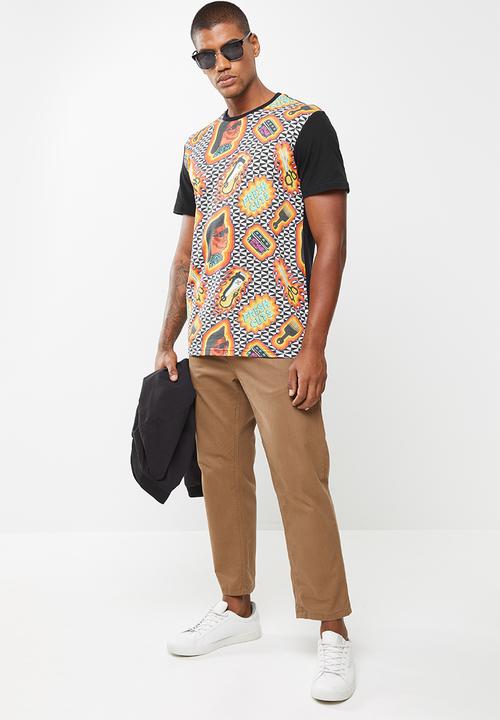 Holmes Bro's - All over fresh cuts short sleeve tee - multi 