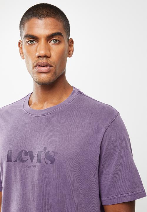 Levi’s® - Short sleeve relaxed fit tee - purple