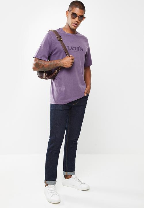 Levi’s® - Short sleeve relaxed fit tee - purple