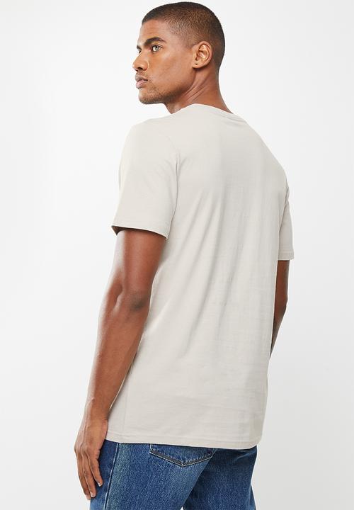 Cotton On - Tbar moto T-shirt - light grey