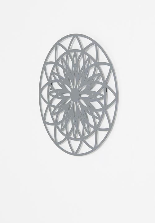 Present Time - Fairytale wall art - grey