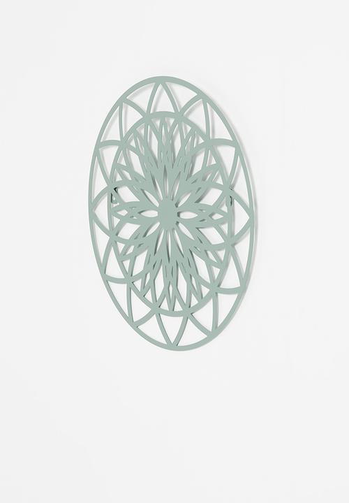 Present Time - Fairytale wall art - green 