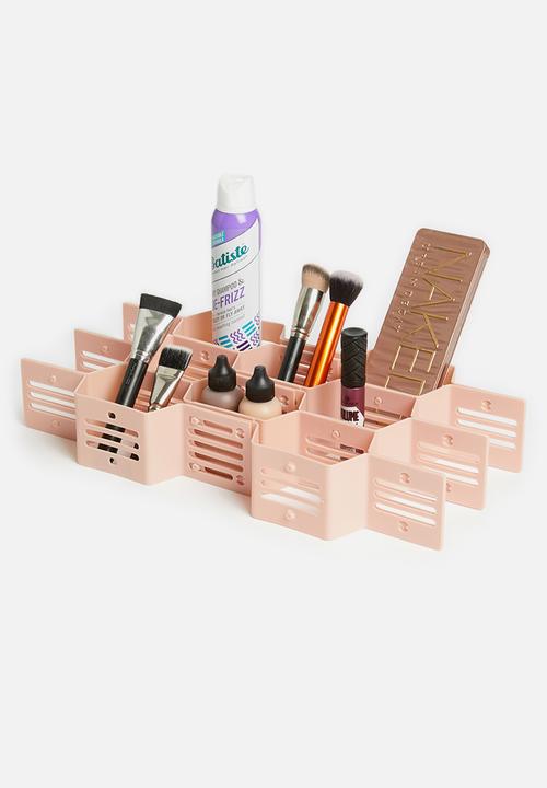 Fine Living - Honeycomb draw organiser set of 2 - pink