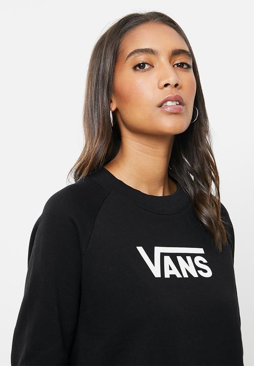 Vans - Flying v ft boxy crew - black