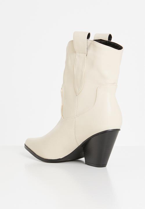 Z_Code_Z - Nathali cowboy boot - beige 