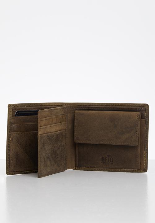 POLO - Hamada sml multi card and coin - brown