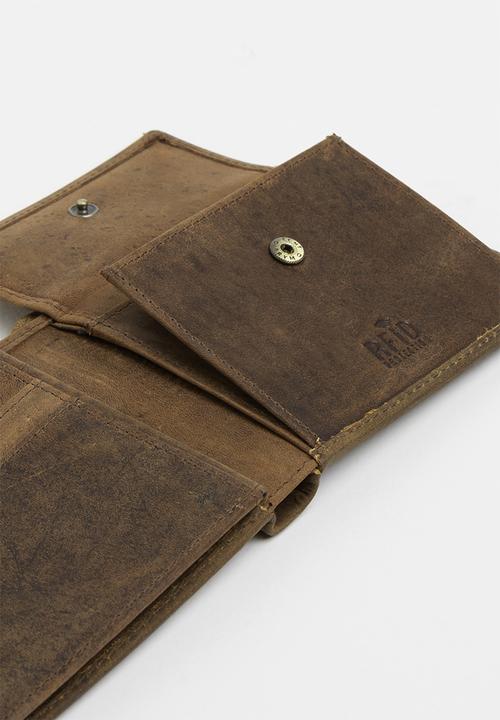 POLO - Hamada sml multi card and coin - brown