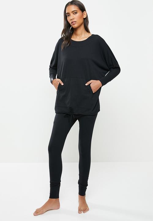 STRONG by T-Shirt Bed Co. - Ladies oversized sweat - black