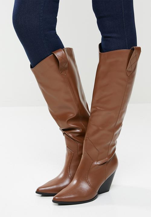 Superbalist - Jorgan knee-high boot - brown