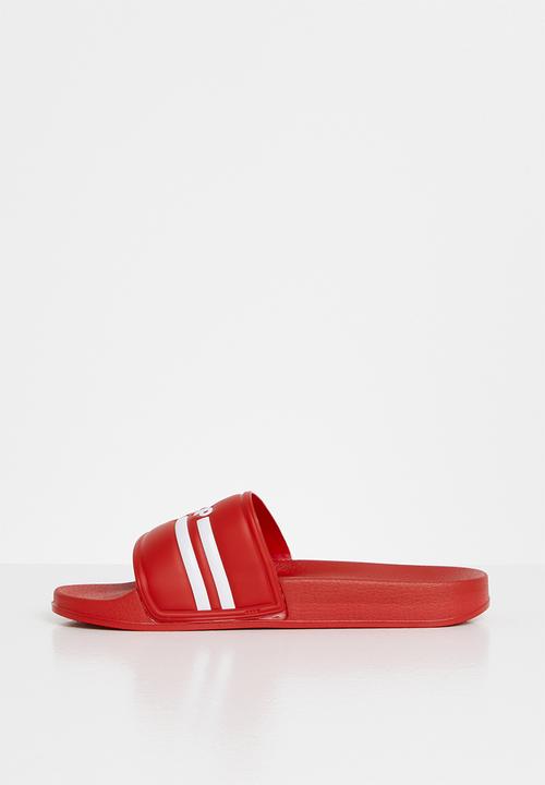 Ripstop - Slideman printed sliders - red