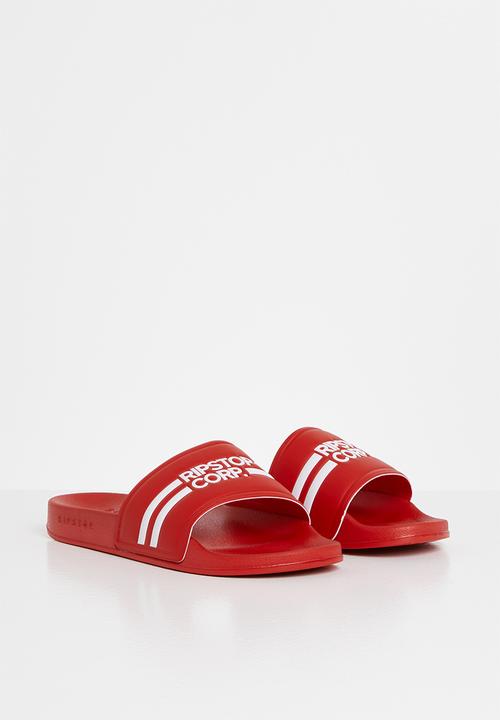 Ripstop - Slideman printed sliders - red