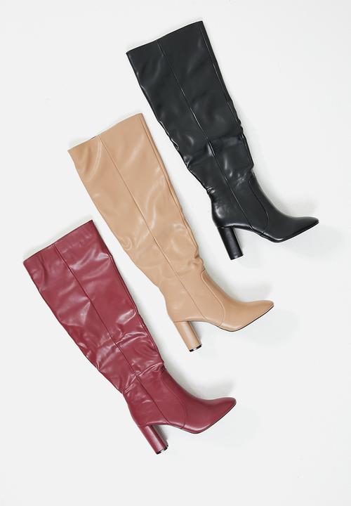 Superbalist - Jiyan knee-high boot - taupe