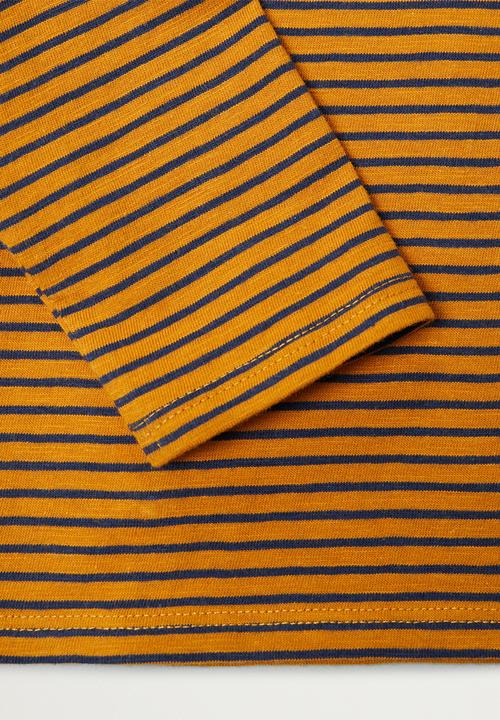MANGO - Ivan long sleeve tee - bright yellow
