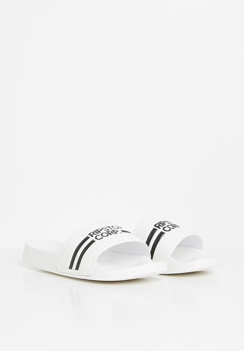 Ripstop - Slideman printed sliders - white