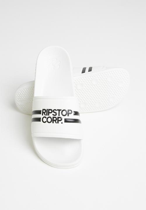 Ripstop - Slideman printed sliders - white