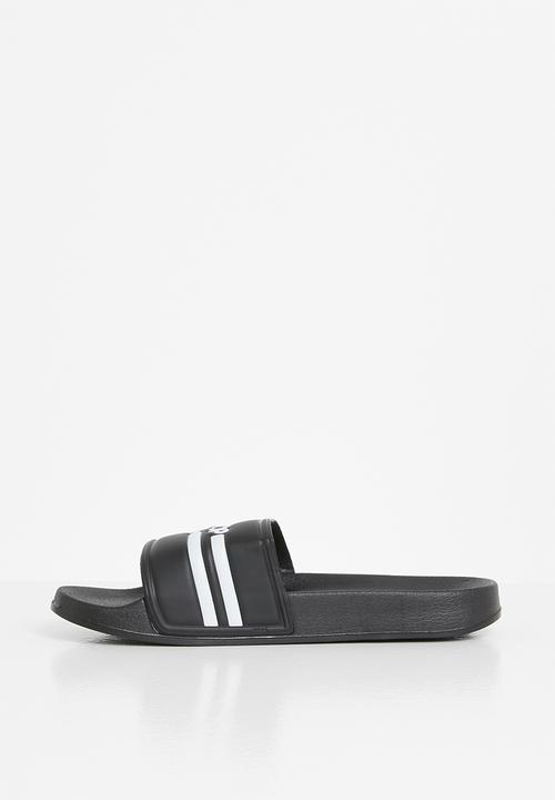 Ripstop - Slideman printed sliders - black