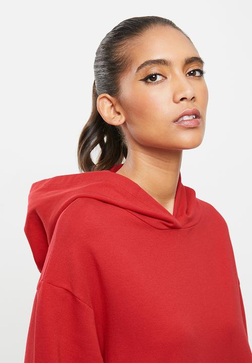 Blake - Hoodie dress - red