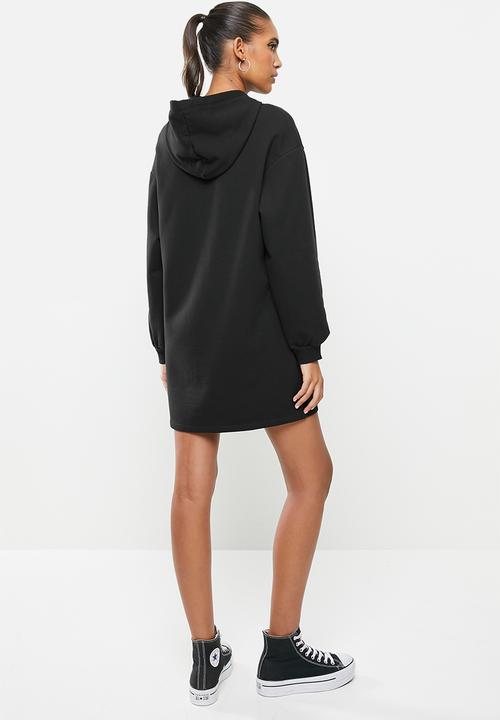 Blake - Hoodie dress - black