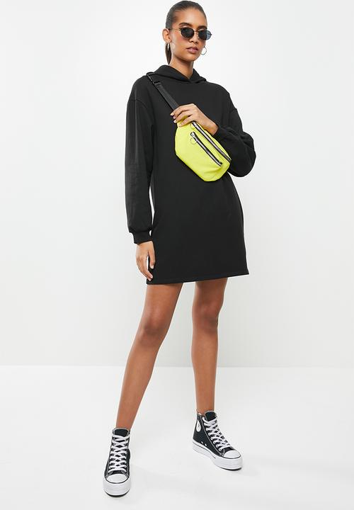 Blake - Hoodie dress - black