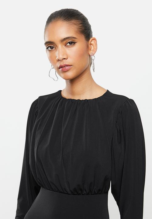 Blake - Blouson mini dress - black