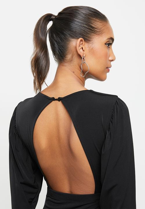 Blake - Blouson mini dress - black