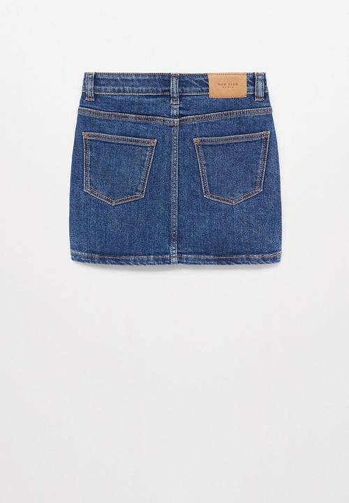 MANGO - Sue skirt - blue