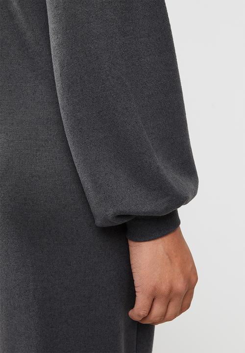 Superbalist - Roll neck midi - charcoal