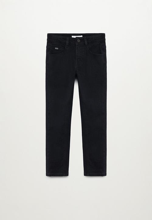 MANGO - Boys regular fit jeans - black