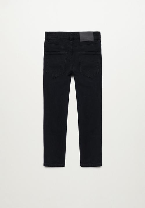 MANGO - Boys regular fit jeans - black
