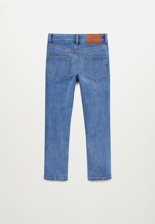 MANGO - Boys regular fit jeans - medium blue