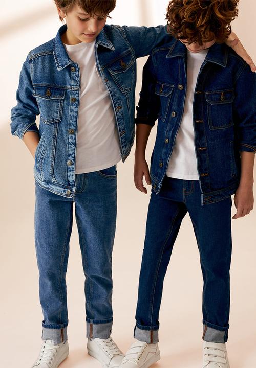 MANGO - Boys regular fit jeans - medium blue