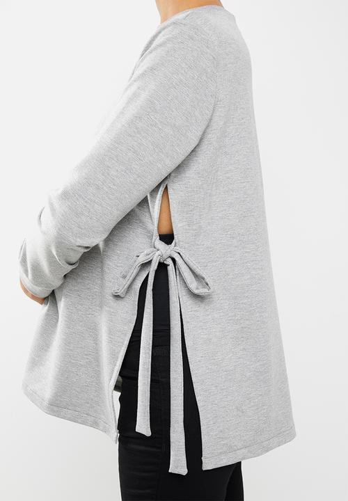 Superbalist - Tie side sweat - grey 