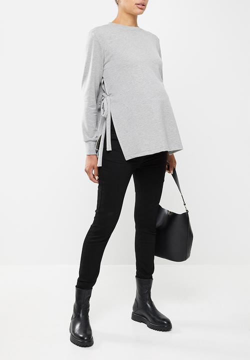 Superbalist - Tie side sweat - grey 