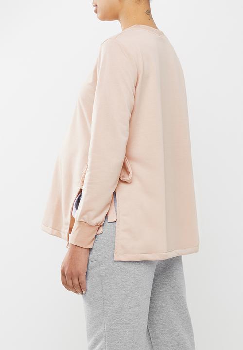 Superbalist - Tie side sweat - peach