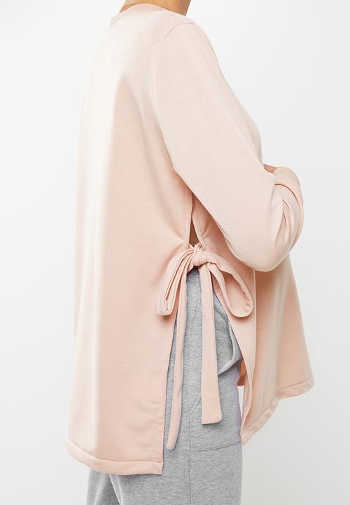 Superbalist - Tie side sweat - peach