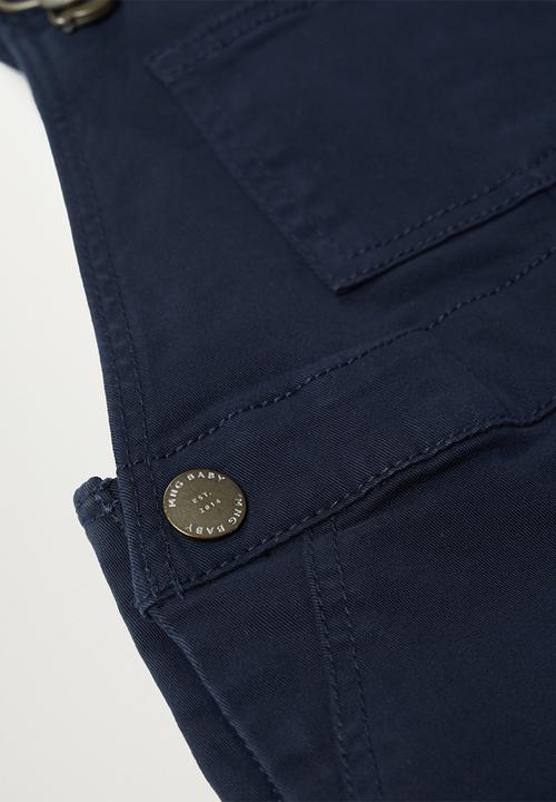 MANGO - Luca dungarees - navy