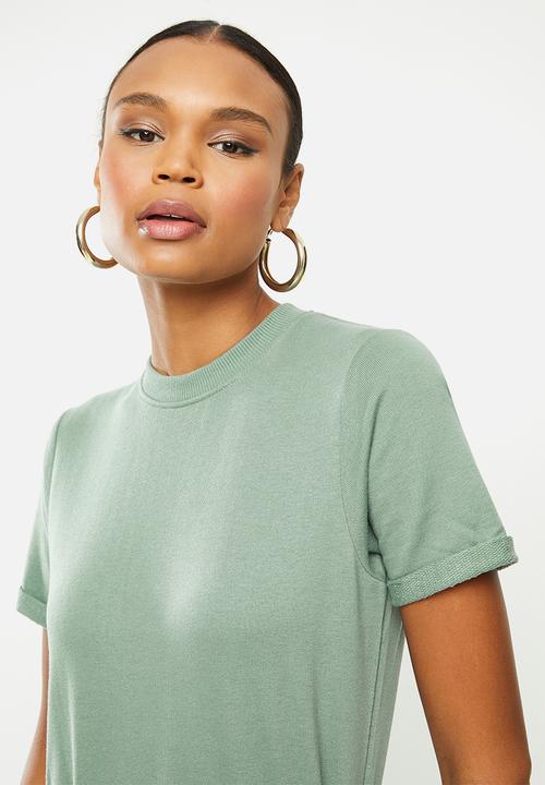 Missguided - Drawstring jogger cuff jumpsuit - sage