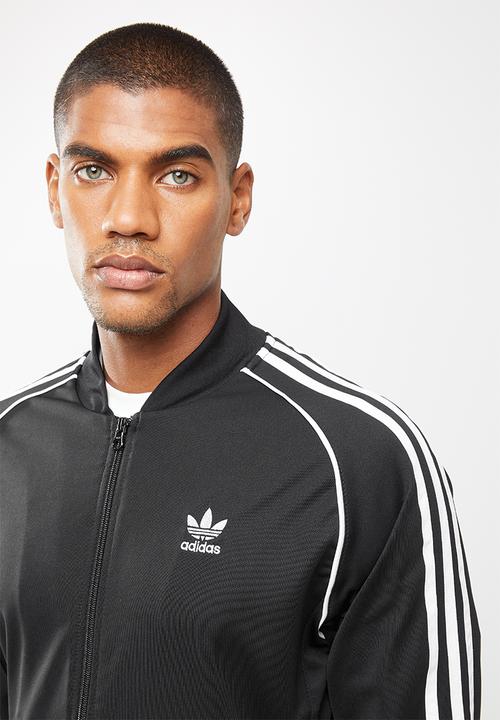 adidas Originals - Sst tt track top - black & white