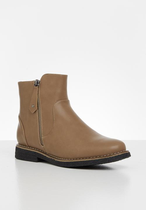 Butterfly Feet - Maliha ankle boot - taupe