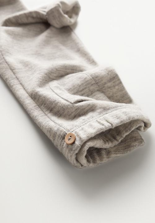 MANGO - Rum trousers - grey