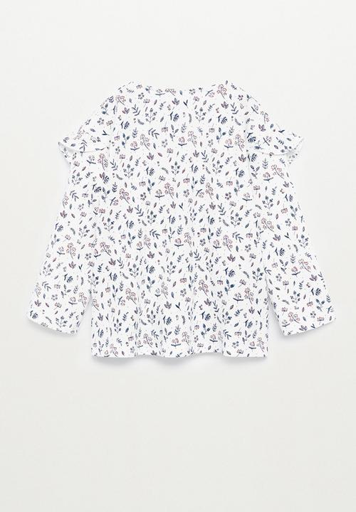 MANGO - Ramita tee - white
