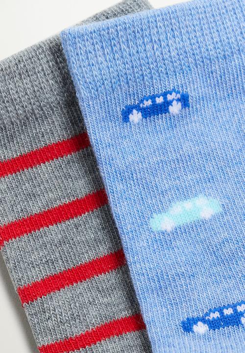 MANGO - Cars 2-pack socks - multi