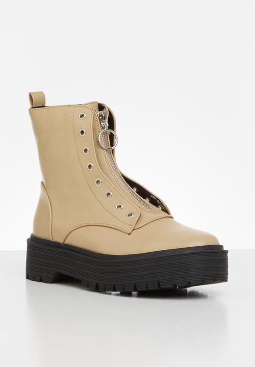 Z_Code_Z - Emery military boot - bone
