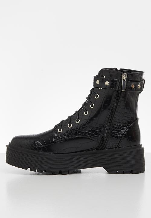Z_Code_Z - Quinn biker boot - black