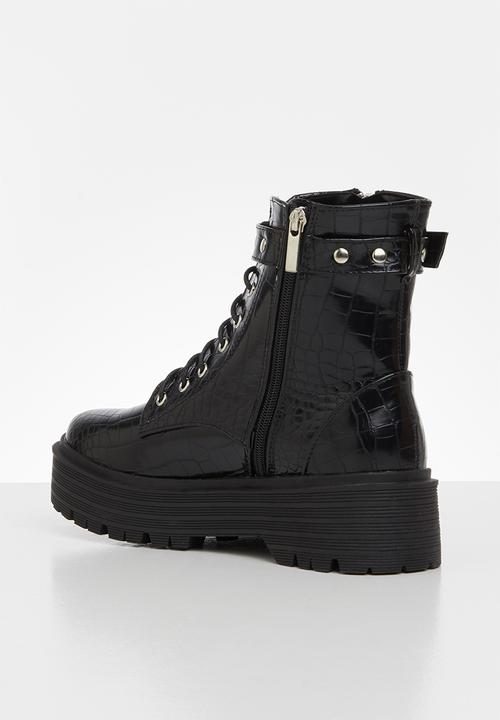 Z_Code_Z - Quinn biker boot - black